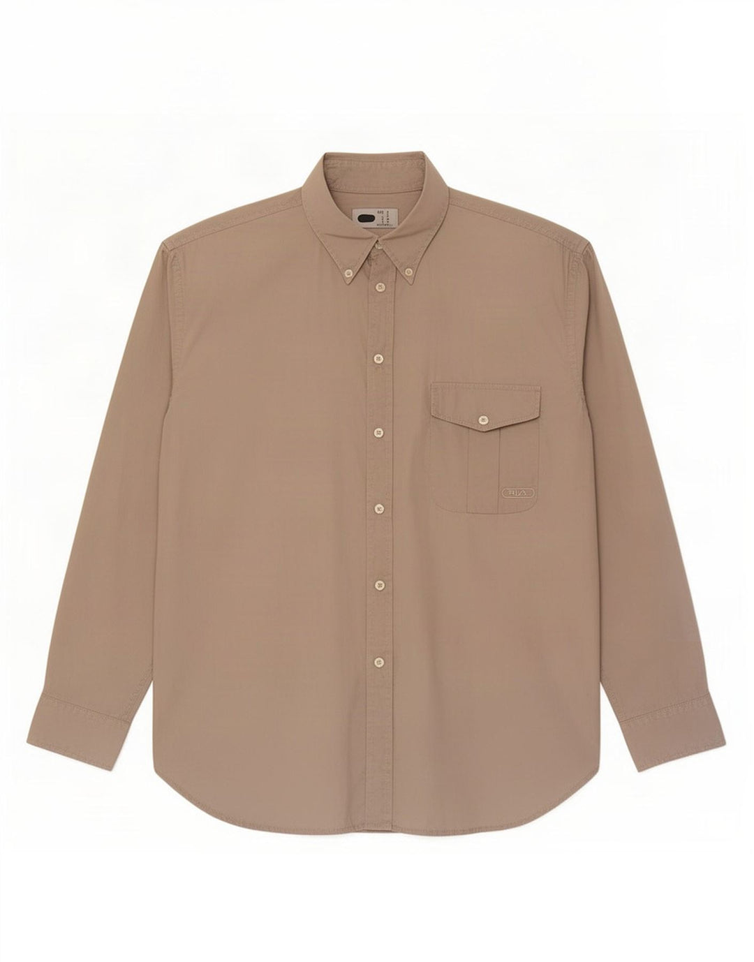Camicia Fila Uomo Cotone Beige Medio