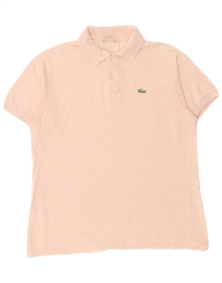 Polo da uomo LACOSTE taglia 5 grande rosa