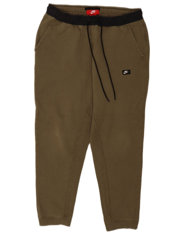 Pantaloni della tuta da uomo Nike Joggers XL Khaki Colourblock Cotton