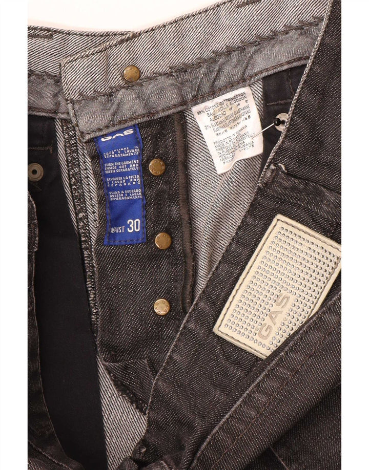 Gas Jeans dritti da donna W30 L33 Cotone grigio