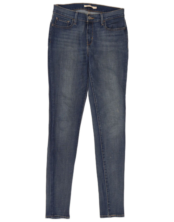Jeans Levi's da donna 710 super skinny W29 L32 cotone blu