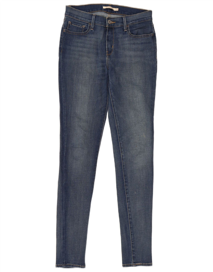 Jeans Levi's da donna 710 super skinny W29 L32 cotone blu