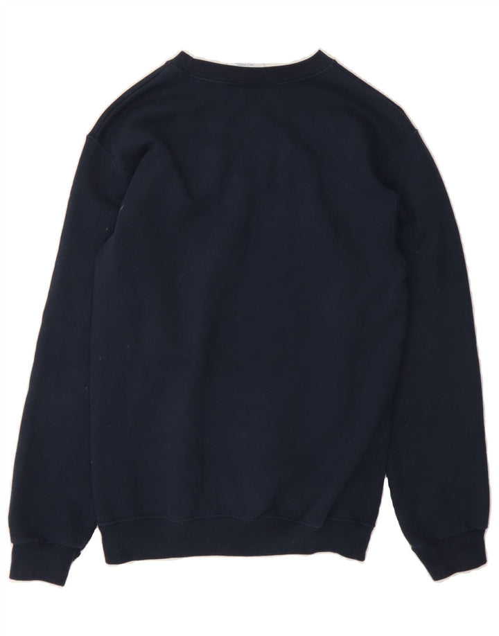 CHAMPION Boys Sweatshirt Jumper 11-12 Years Large Navy Blue Cotton Vintage Champion and Second-Hand Champion from Messina Hembry 