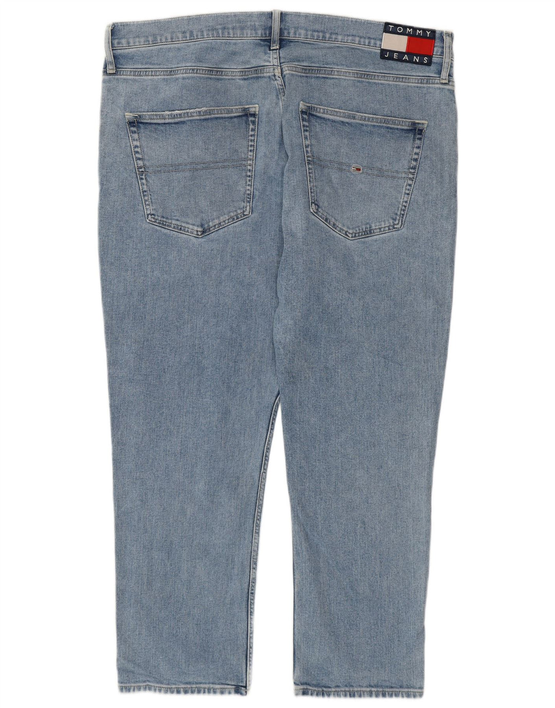 Jeans slim da uomo Tommy Hilfiger W38 L27 cotone blu