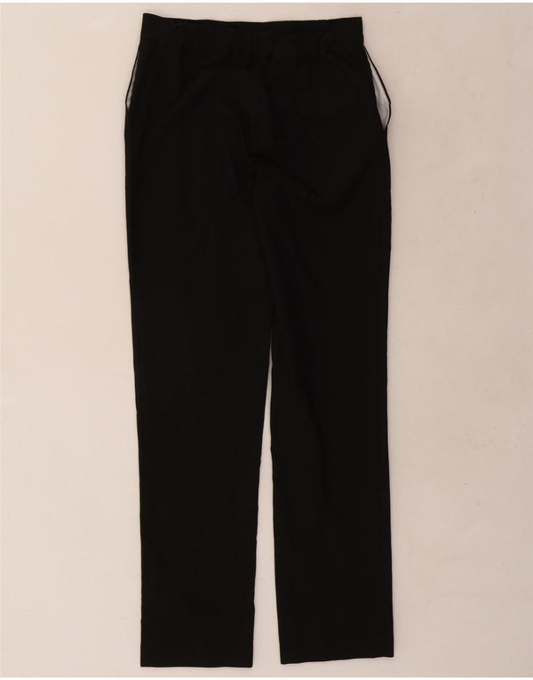 Pantaloni da abito dritti Marks & Spencer per ragazzi 14-15 anni W26 L28 Neri