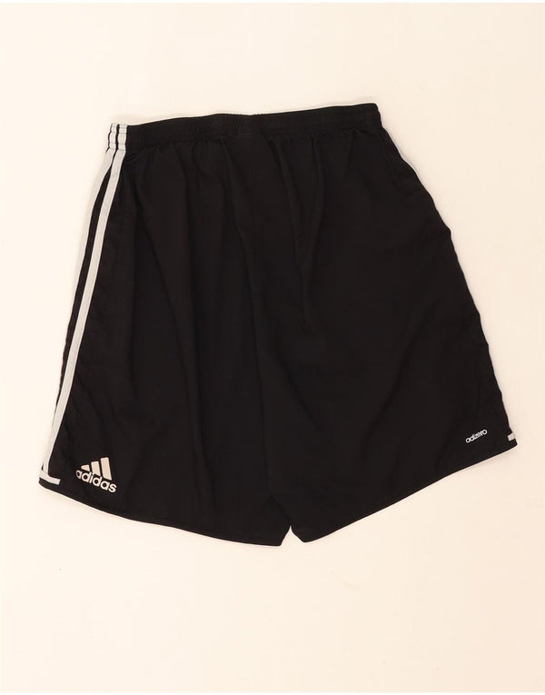 Pantaloncini sportivi Adidas Climalite Graphic da uomo grandi in poliestere nero