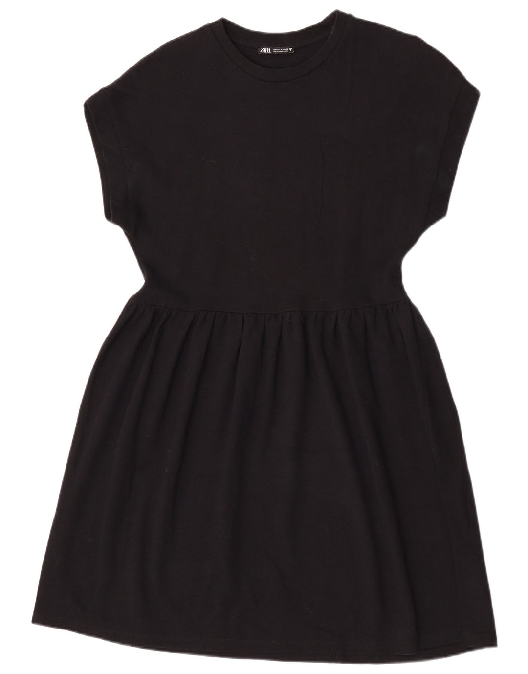 Abito a trapezio da donna Zara UK 12 medio nero