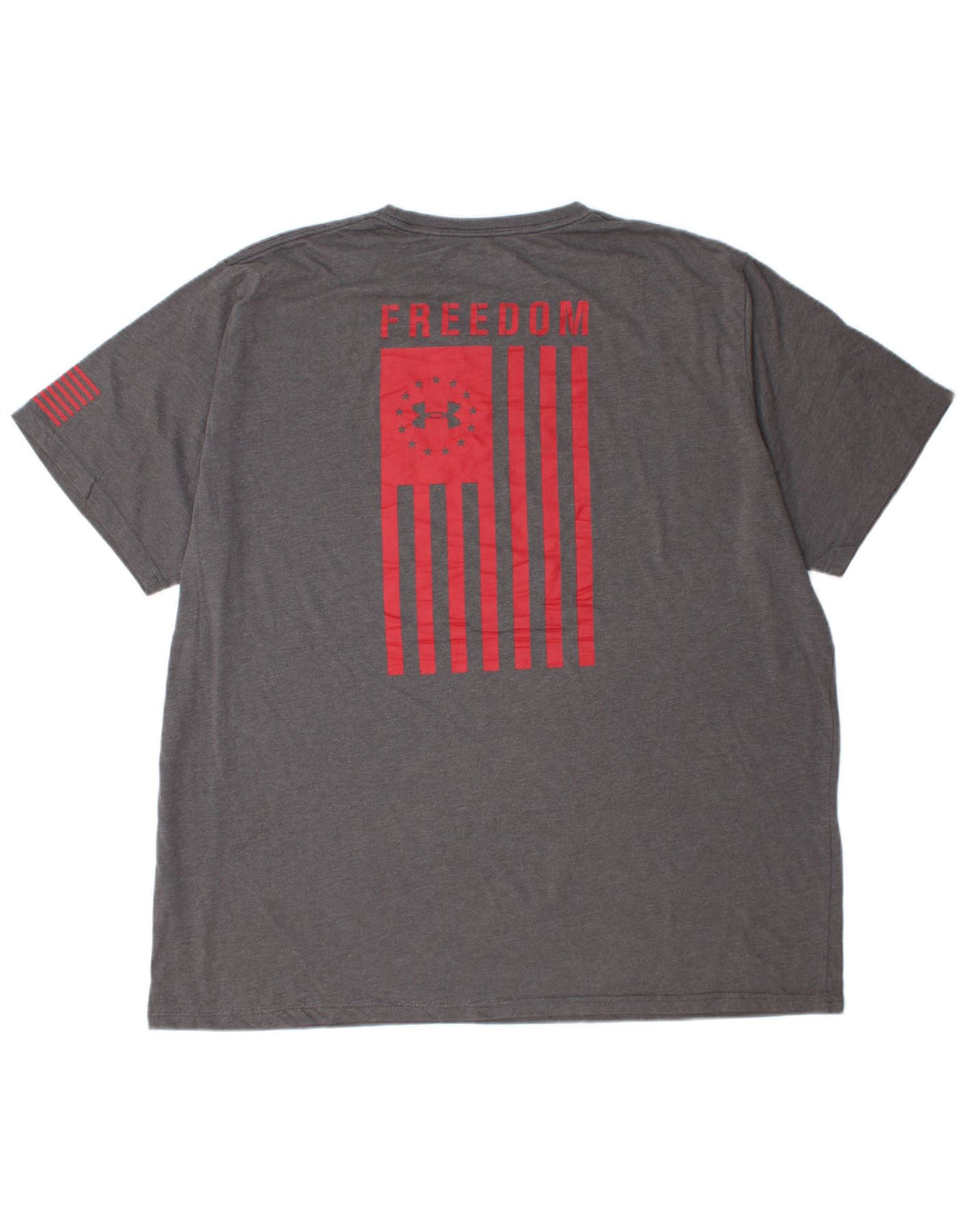 Maglietta grafica da uomo UNDER ARMOUR Heat Gear Top 3XL a righe grigie