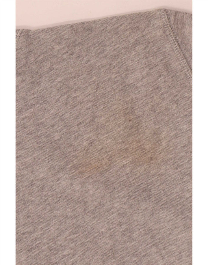 Felpa da uomo Marks & Spencer piccola in cotone grigio