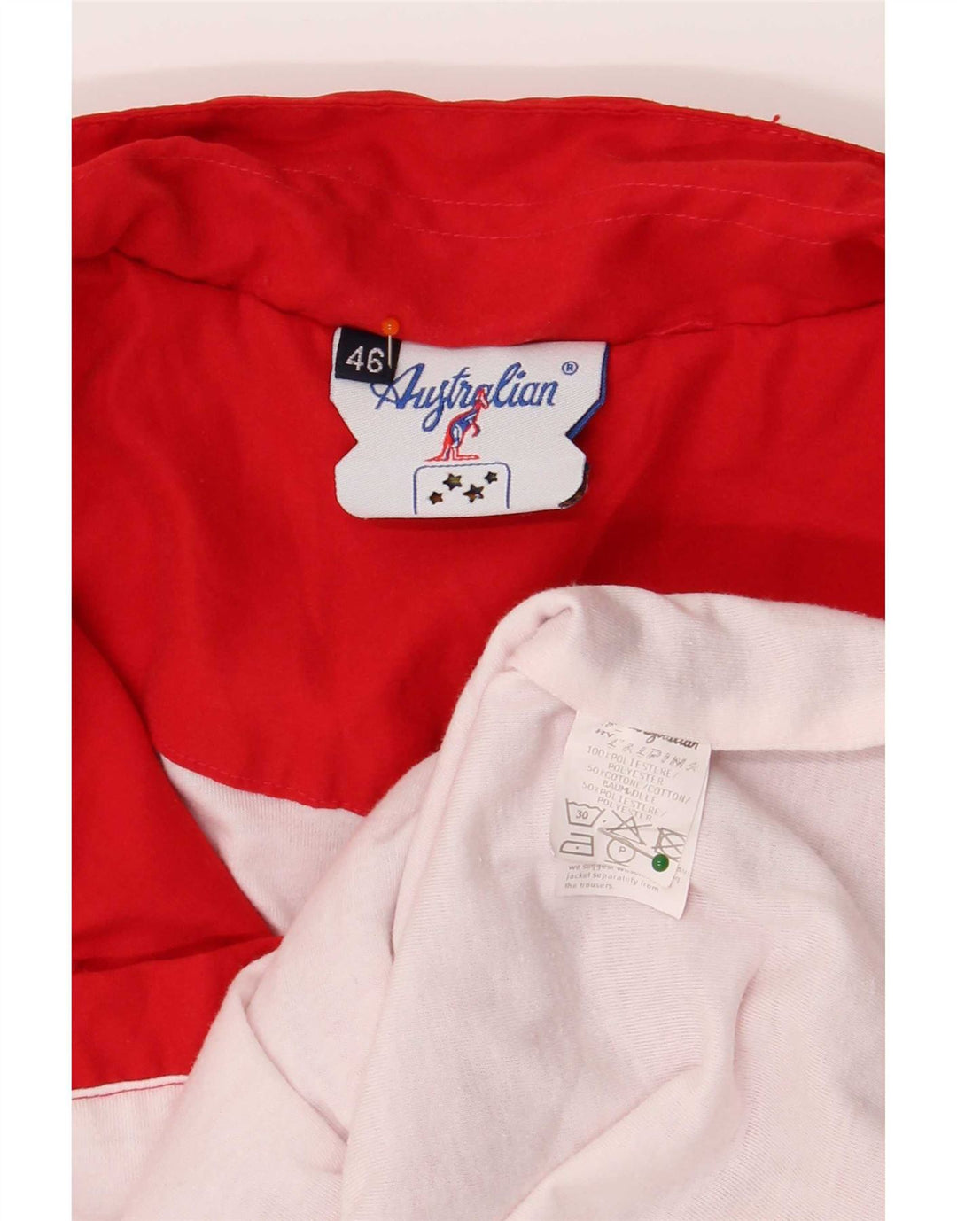Giacca da tuta da donna AUSTRALIAN L'ALPINA IT 46 Large Rosso Poliestere