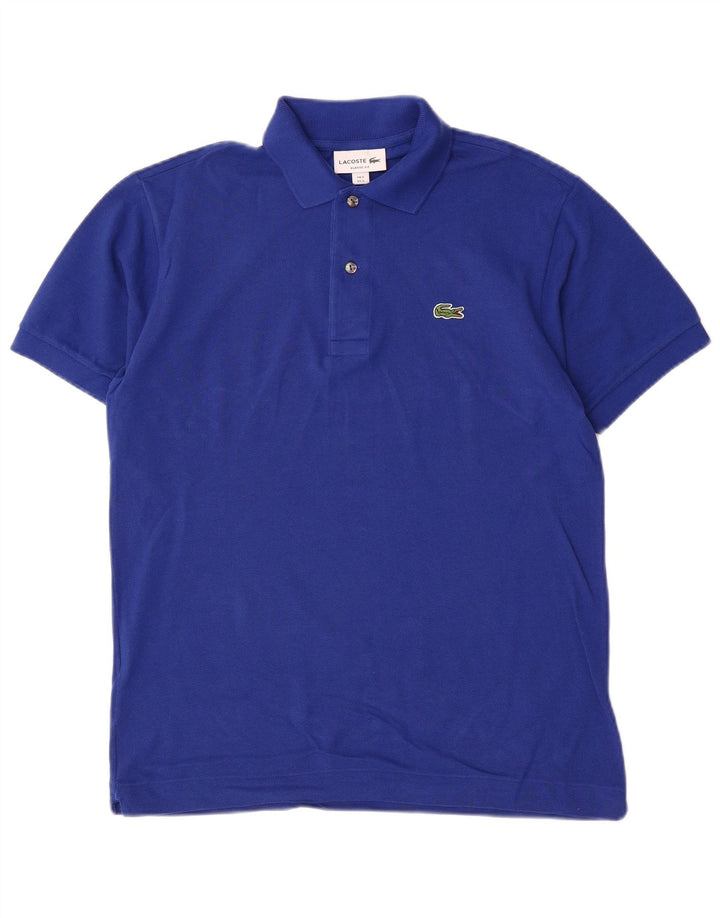 Polo da uomo Lacoste vestibilità classica taglia 3 piccola blu