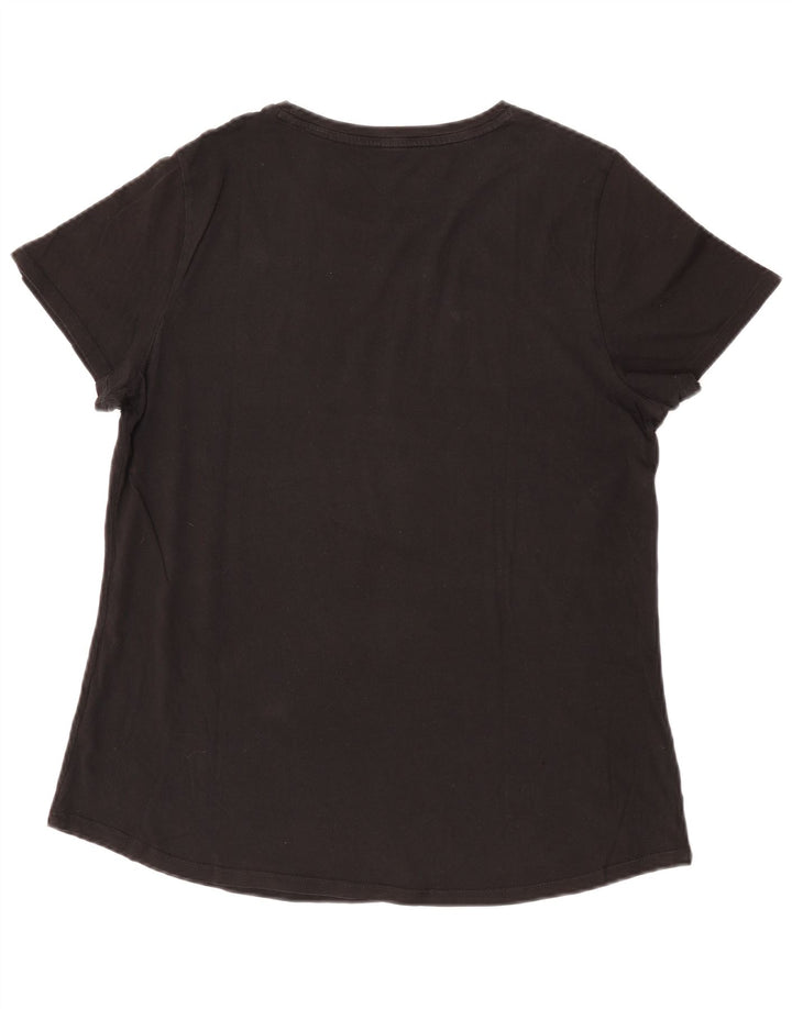 T-shirt grafica da donna Puma UK 16 grande nera