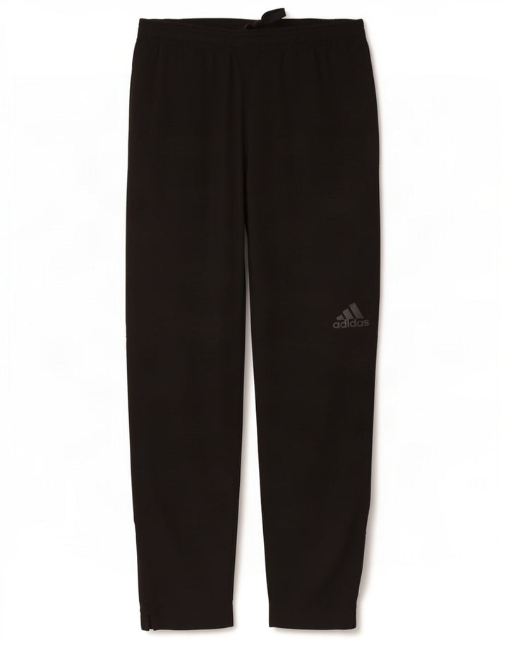 Pantaloni da tuta da uomo Adidas Joggers medio poliestere nero