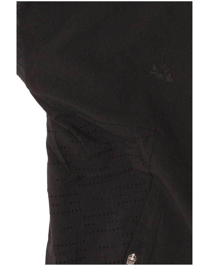 Giacca superiore della tuta da uomo Nike Small in poliestere chiazzato nero