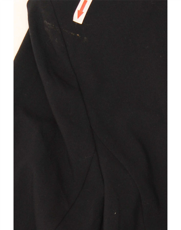 Giacca blazer aperta da donna Marks & Spencer UK 18 XL poliestere nero