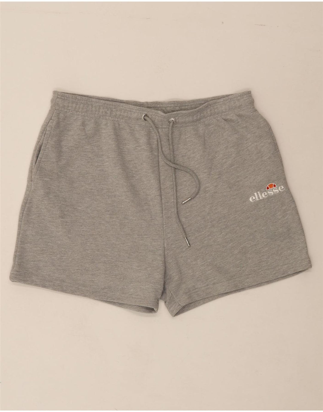 ELLESSE Womens Sport Shorts UK 16 Large  Grey Cotton Vintage Ellesse and Second-Hand Ellesse from Messina Hembry 