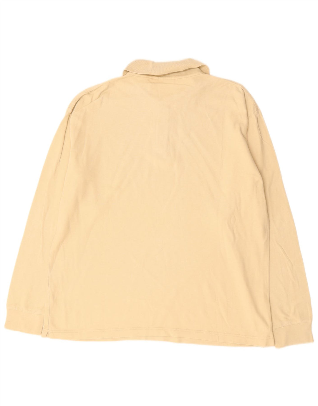 Polo DIADORA Uomo Manica Lunga IT 50 Cotone Beige Medio