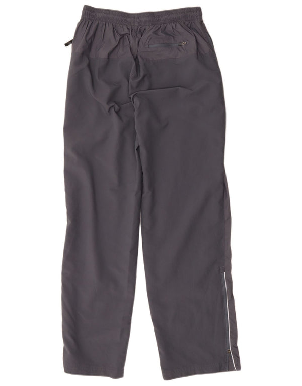 Pantaloni da tuta da uomo Adidas in nylon grigio medio