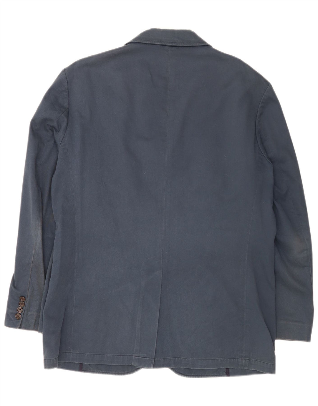 Giacca blazer a 3 bottoni da uomo Polo Ralph Lauren UK 40 grande cotone blu navy