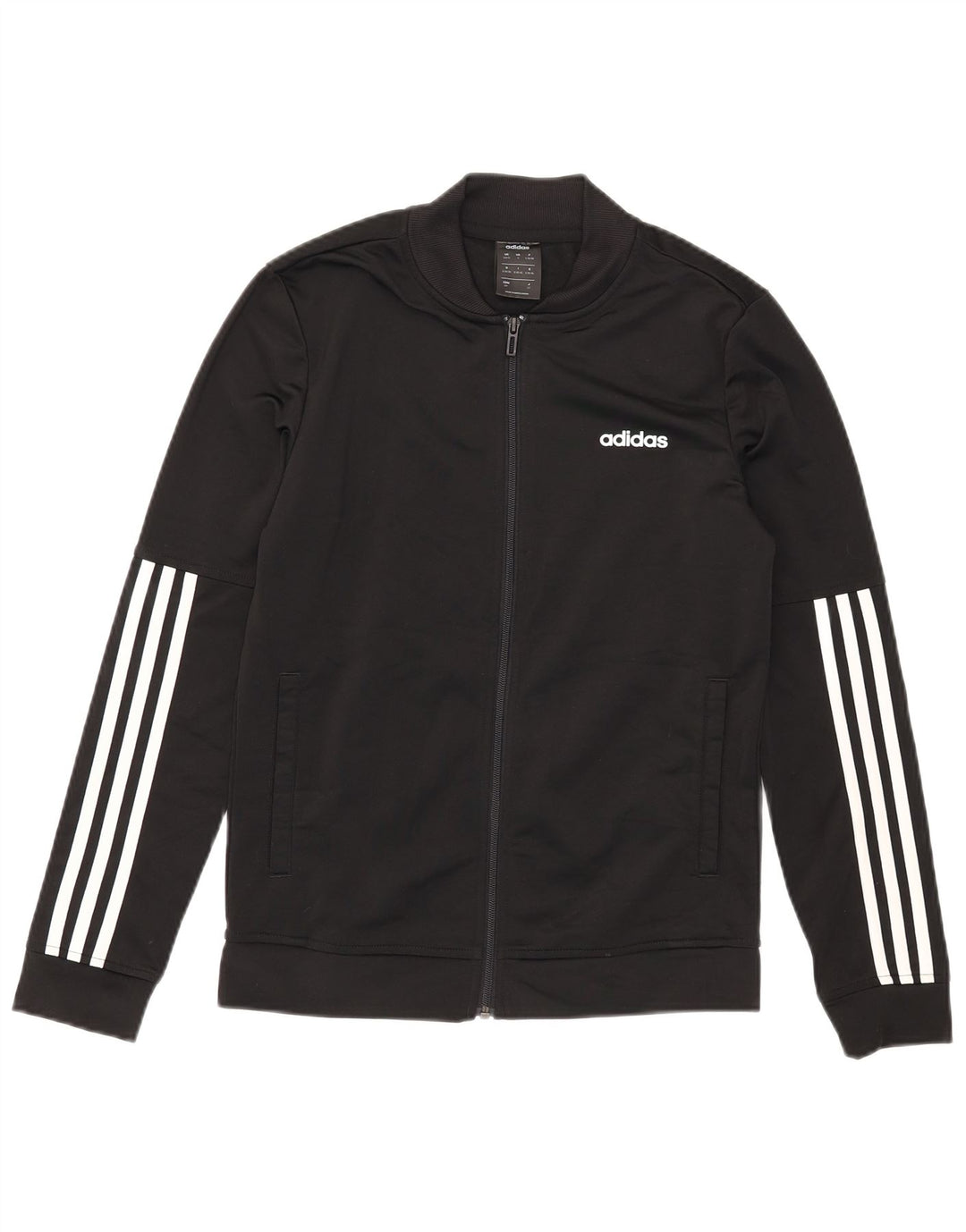 Giacca da tuta da donna Adidas UK 8/10 Small Poliestere nero