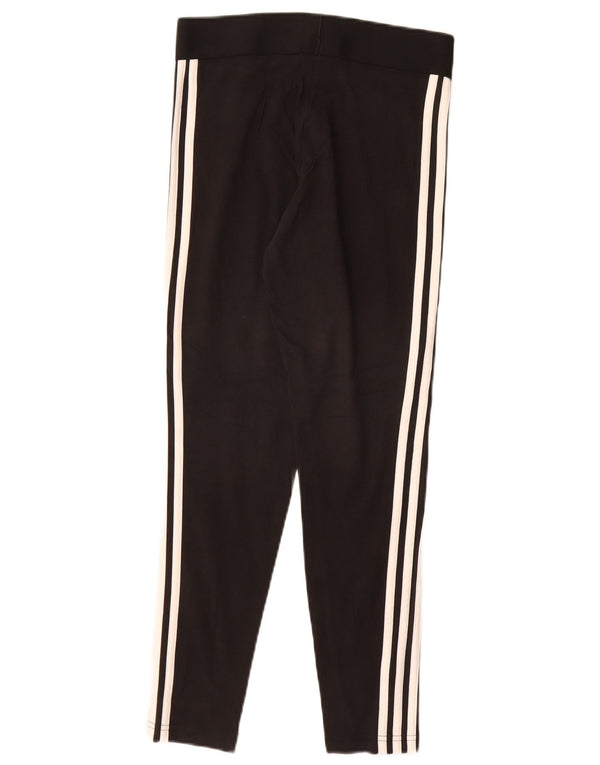Leggings da donna ADIDAS UK 8/10 piccolo cotone nero