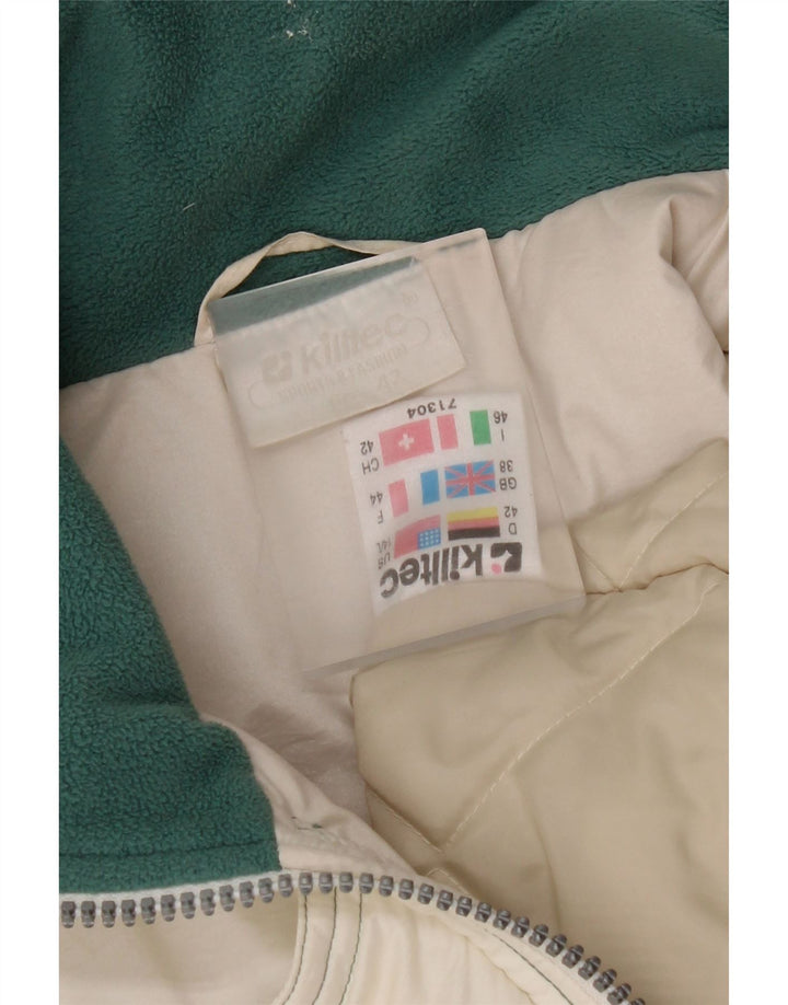 Giacca imbottita oversize da donna Killtec IT 46 Large Poliestere bianco