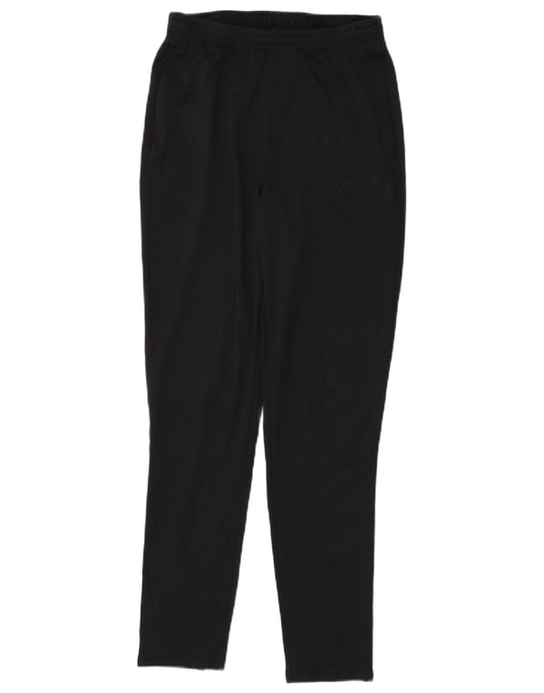 Pantaloni da tuta Nike Dri Fit da uomo piccoli in poliestere nero