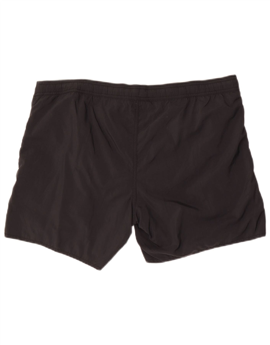 Pantaloncini da bagno grafici da uomo Emporio Armani EU 48 medio nero poliammide