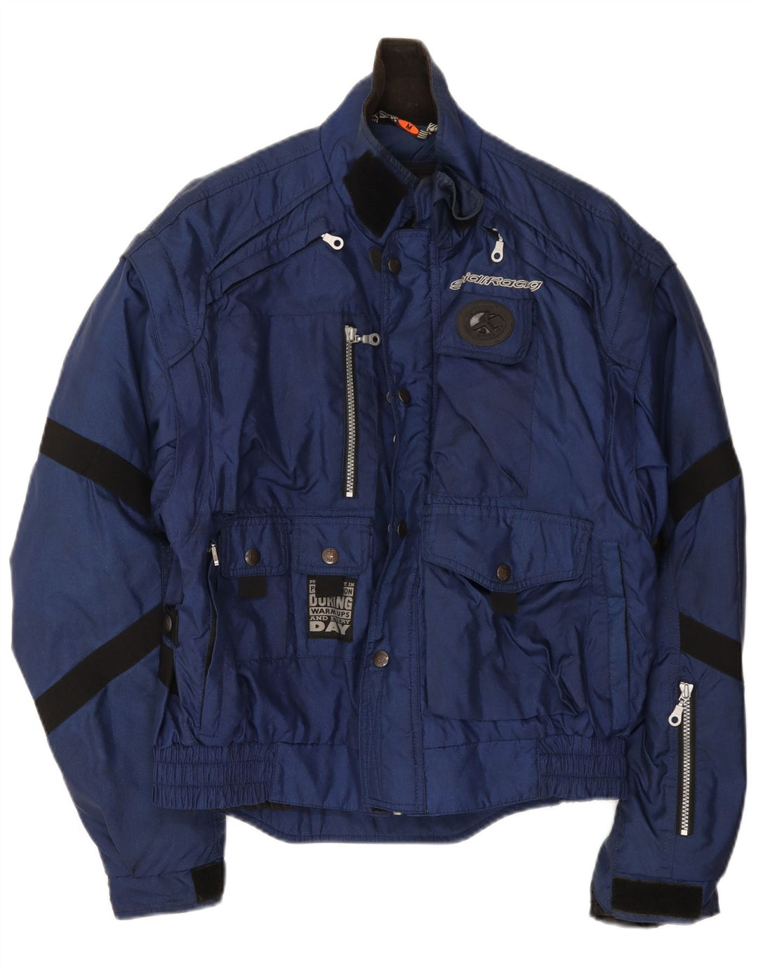 Giacca da pilota da uomo Spidi UK 38 Poliestere color block blu navy medio