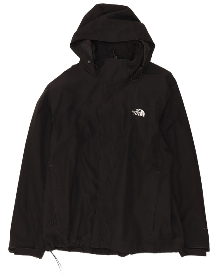 Giacca antipioggia da uomo The North Face Hyvent Graphic con cappuccio UK 42 XL Nera