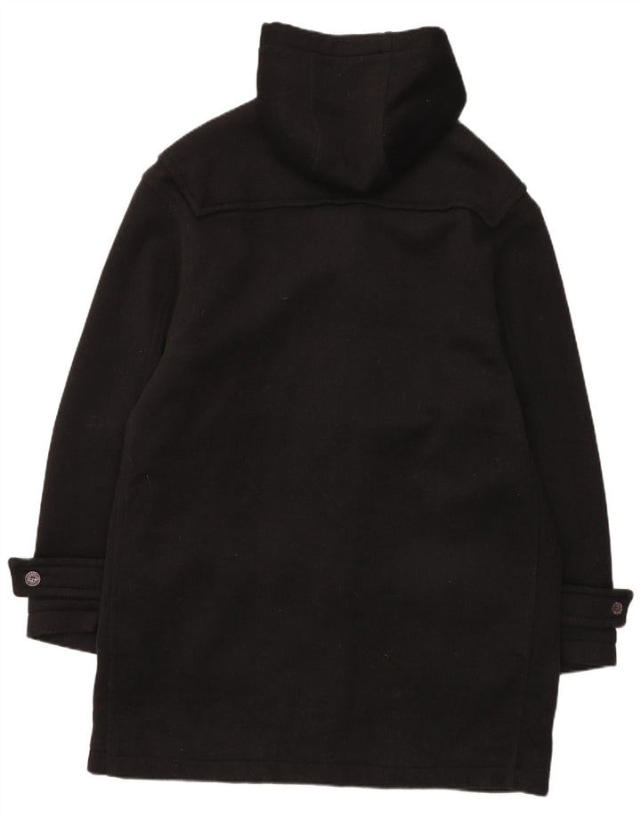 Montgomery oversize con cappuccio da donna McNeil & Grant UK 16 grande lana nera