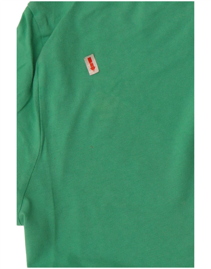 T-shirt da uomo Tommy Hilfiger Top piccola in cotone verde