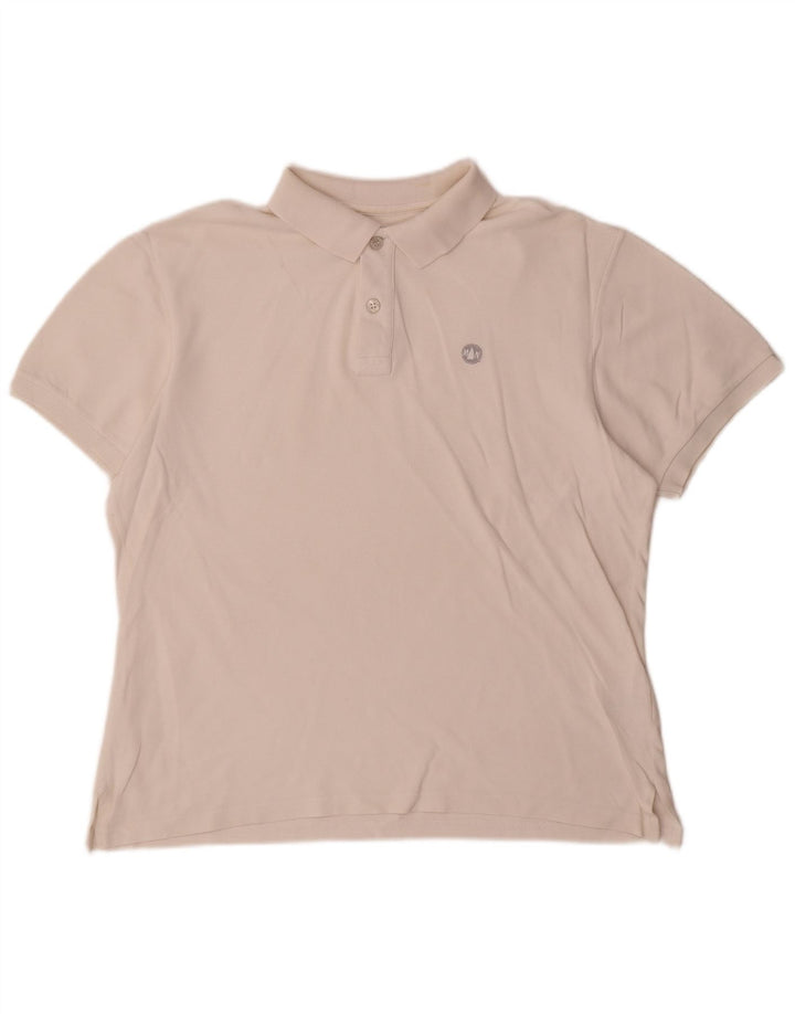 Polo da donna Murphy & Nye UK 16 grande cotone bianco