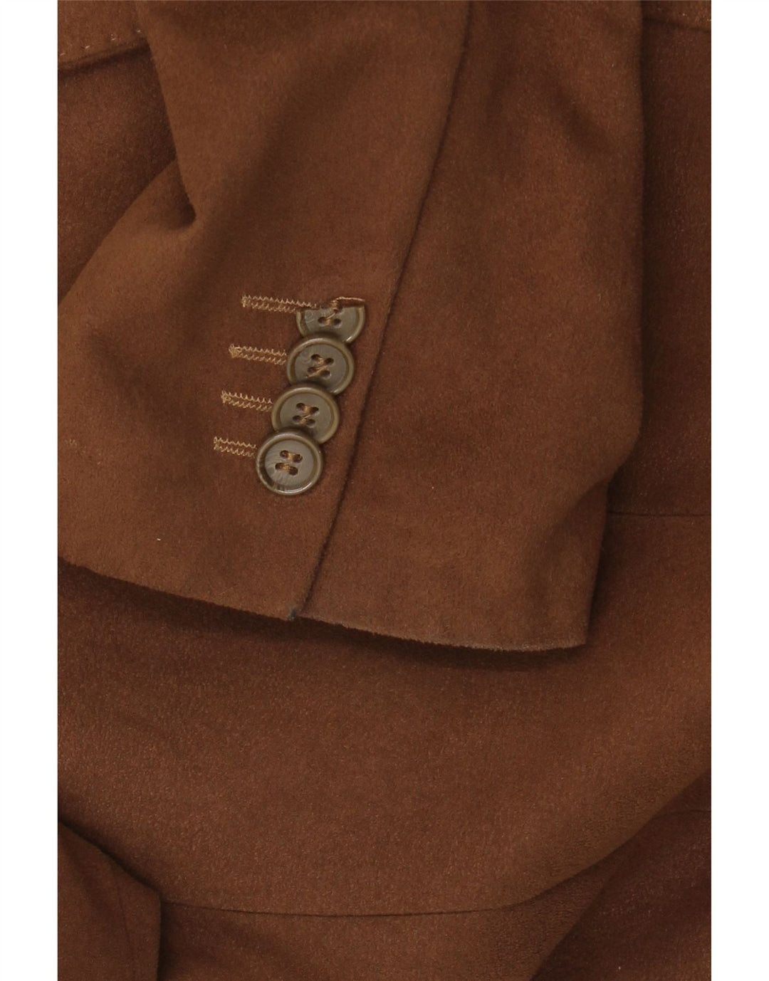 Giacca blazer da uomo a 3 bottoni ROBBIE UK 42 XL poliestere marrone