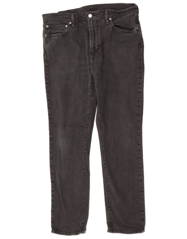 Jeans slim da uomo Levi's W36 L32 cotone nero