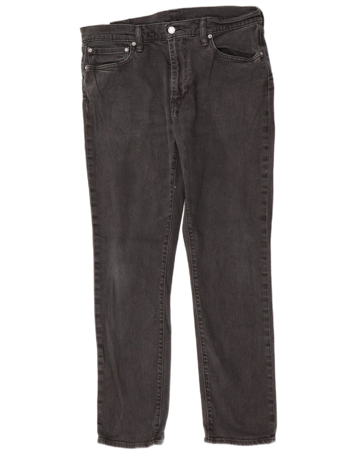 Jeans slim da uomo Levi's W36 L32 cotone nero