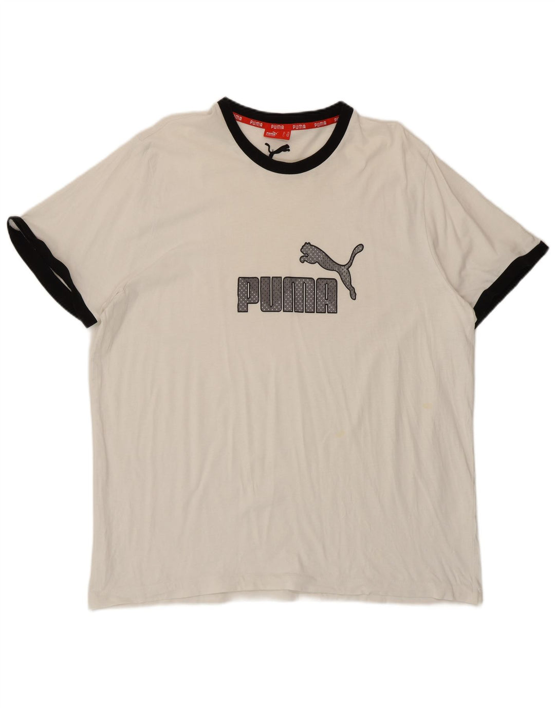 Maglietta grafica da uomo Puma Top 2XL Bianca