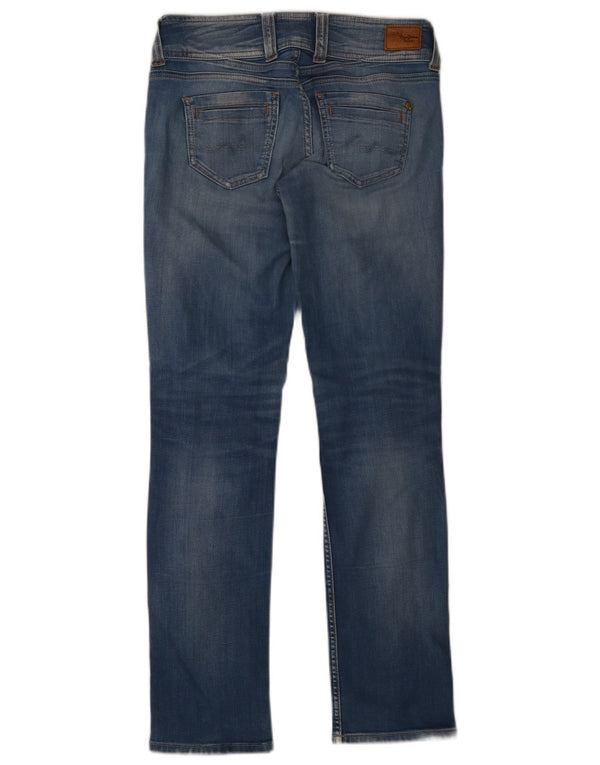 PEPE Jeans Womens Skinny Jeans W29 L32 Blue Cotton