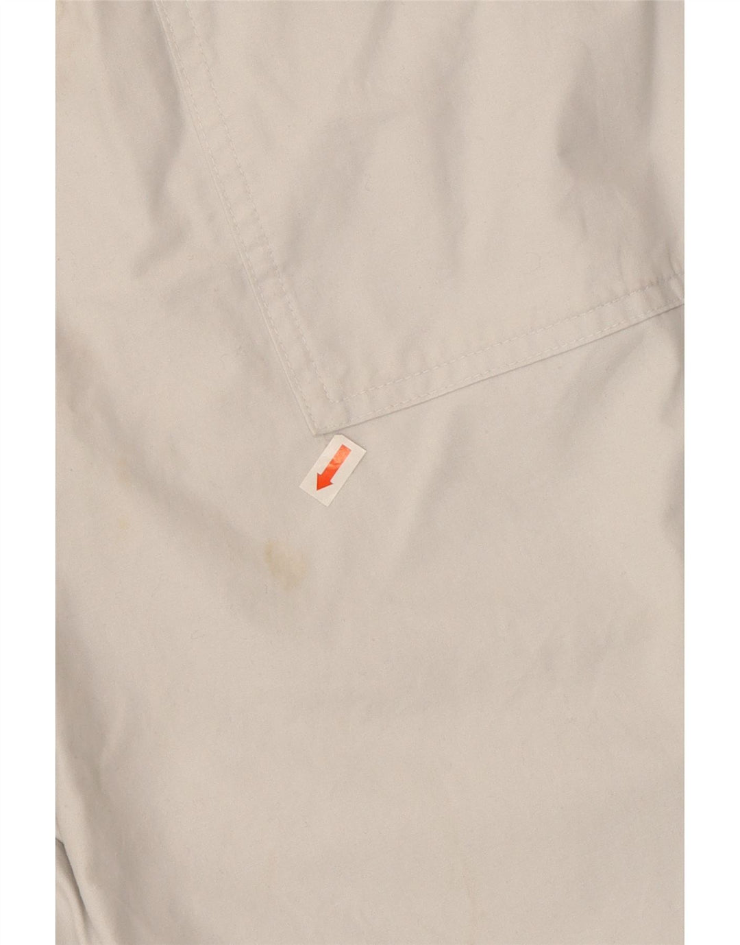 Pantaloncini chino oversize con pegged Nike da uomo XS W26 in cotone bianco