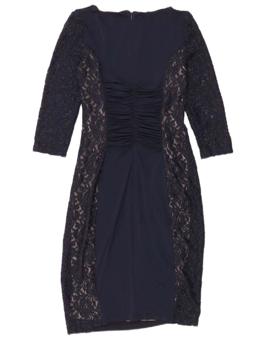 Abito aderente da donna con maniche a 3/4 Phase Eight UK 12 Blu navy medio