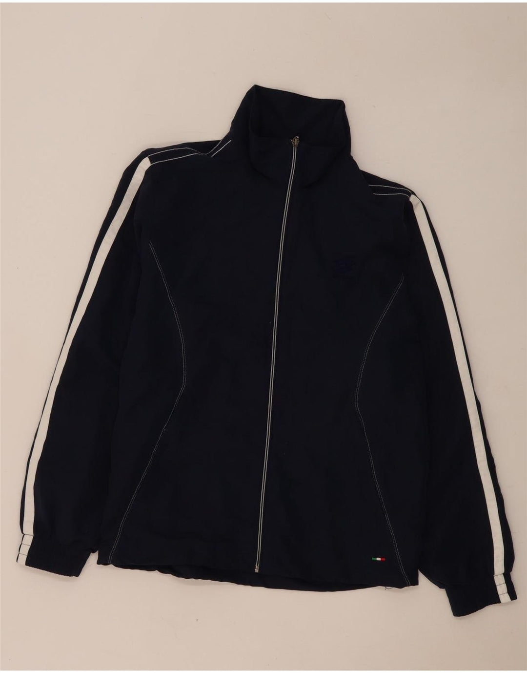 Giacca da ginnastica da uomo Lotto Small Colorblock blu navy