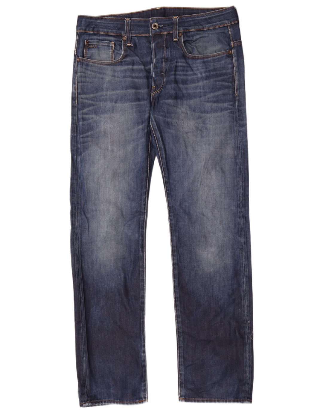 Jeans dritti da uomo G-Star W31 L32 cotone blu