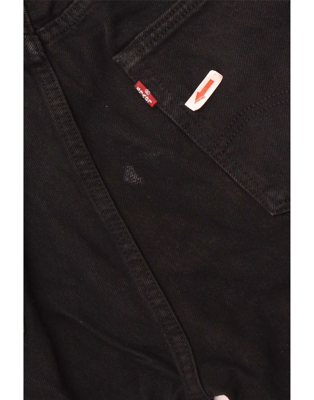 Levi's Uomo 501 Jeans dritti W32 L34 Cotone Nero