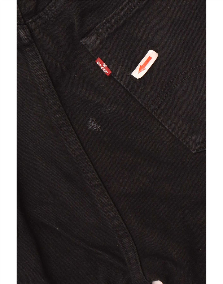 Levi's Uomo 501 Jeans dritti W32 L34 Cotone Nero