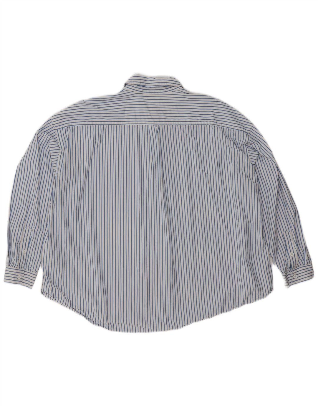 Camicia oversize da donna Levi's UK 14 Cotone a righe blu medio