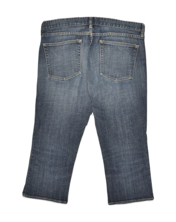 Jeans Capri dritti da donna J. CREW W30 L19 cotone blu