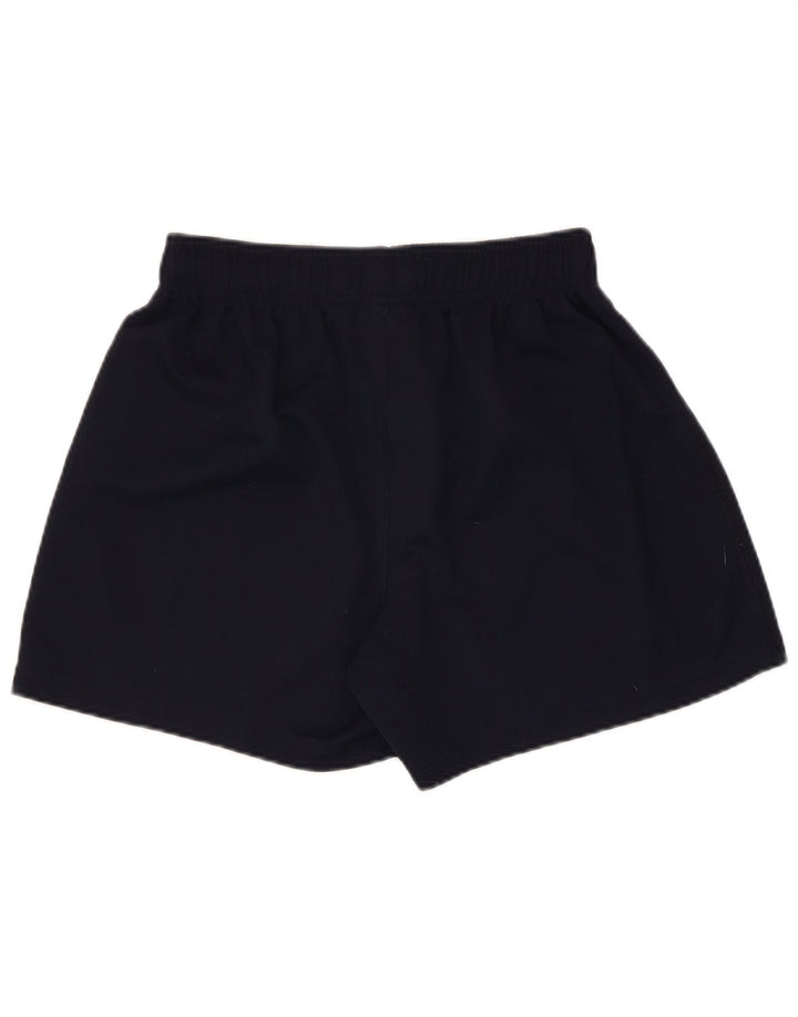 Pantaloncini sportivi Reebok da uomo piccoli in poliestere blu navy