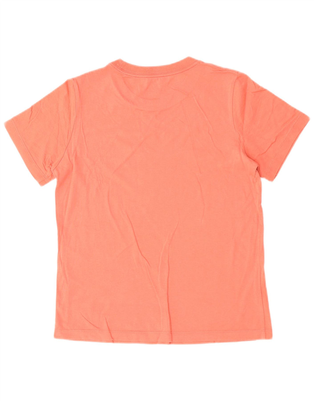 T-shirt grafica da donna Converse Top UK 10 piccola in cotone arancione