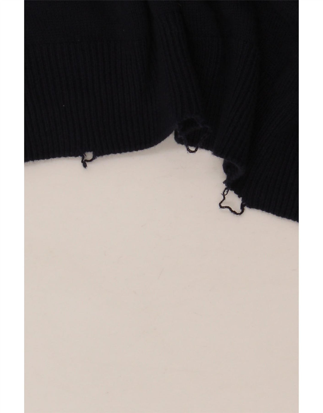 Maglione da uomo con scollo a V Marks & Spencer grande in cotone blu navy