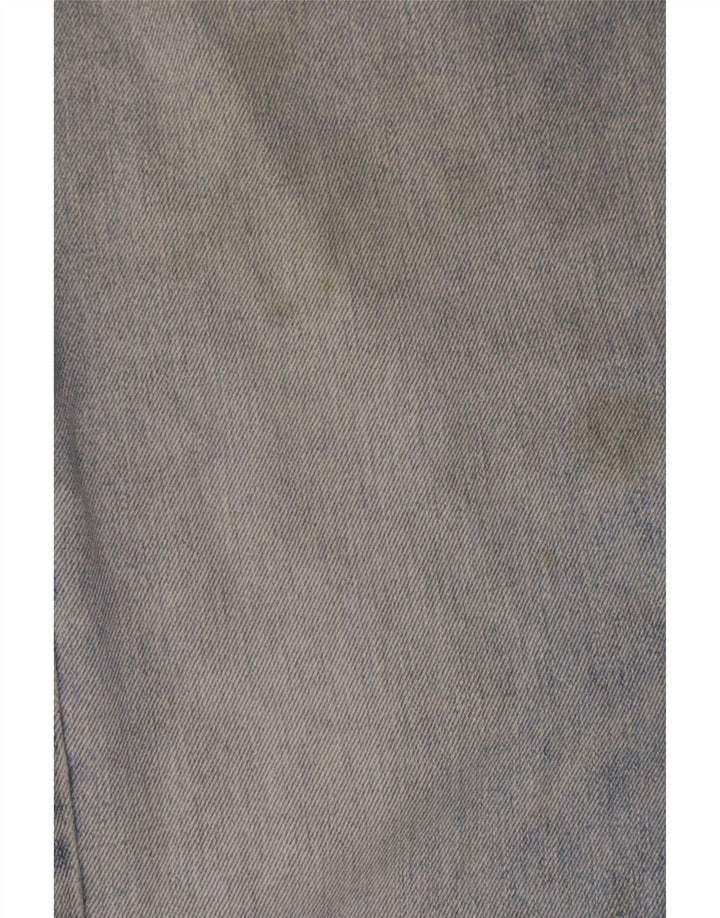 Jeans dritti da donna Armani W34 L33 cotone blu